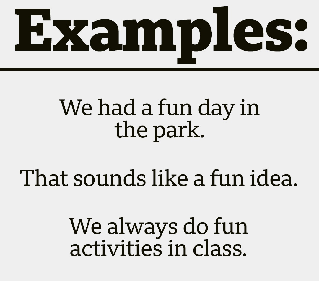 LingoLoco_PH's tweet image. 😆 🤩 Learn the differences between ‘fun&apos; and &apos;funny’ with us!
QUIZ: What&apos;s the missing word?  “I love learning English. It’s so much ______”. ⁠
a) funny
b) fun
#LINGOLOCOACADEMY #ESL #VOCABULARY #ESLteaching