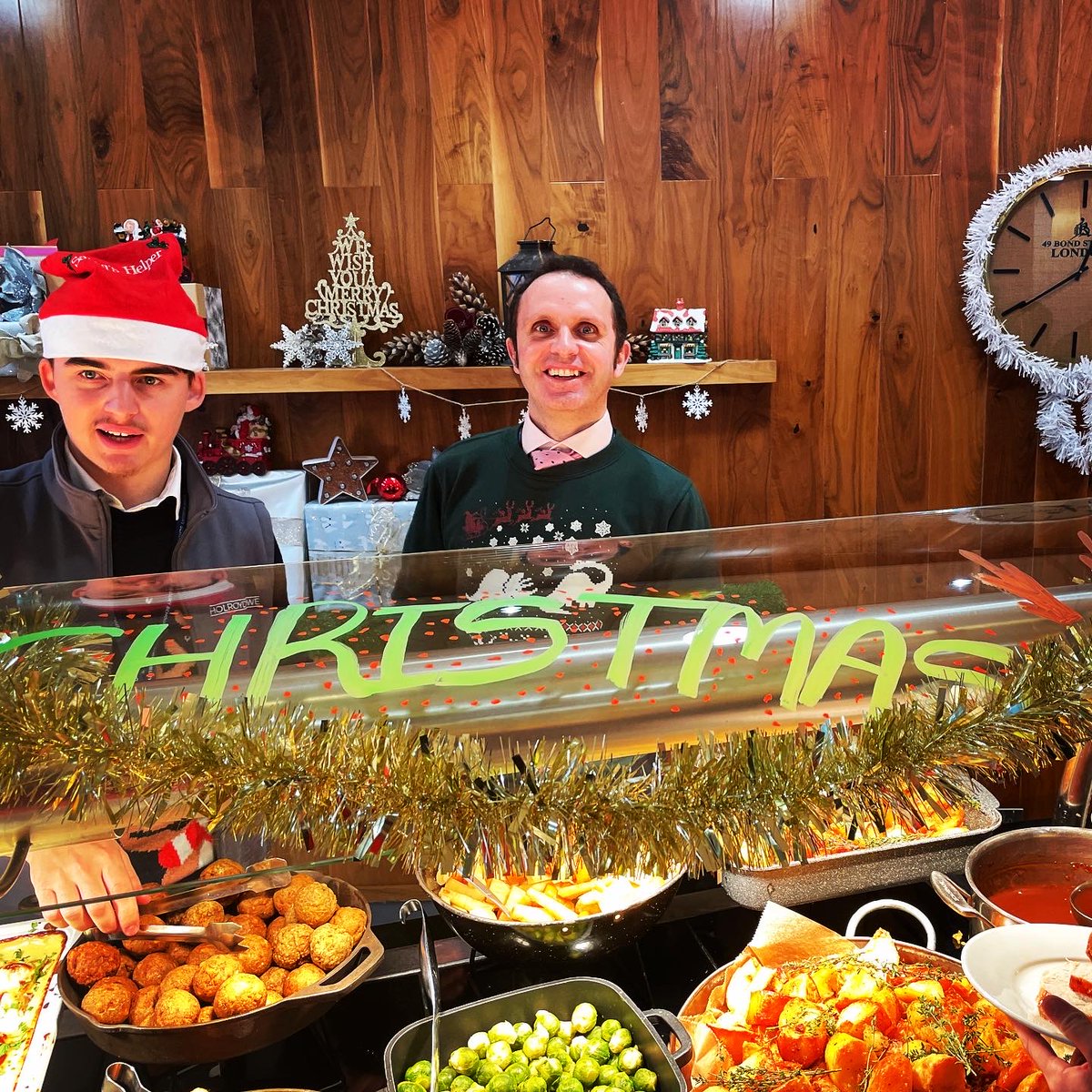 What better way to celebrate the end of term than with a Christmas Dinner provided by our wonderful KH staff, served by members of Leadership team and a performance from the school staff band. #SeriousFun