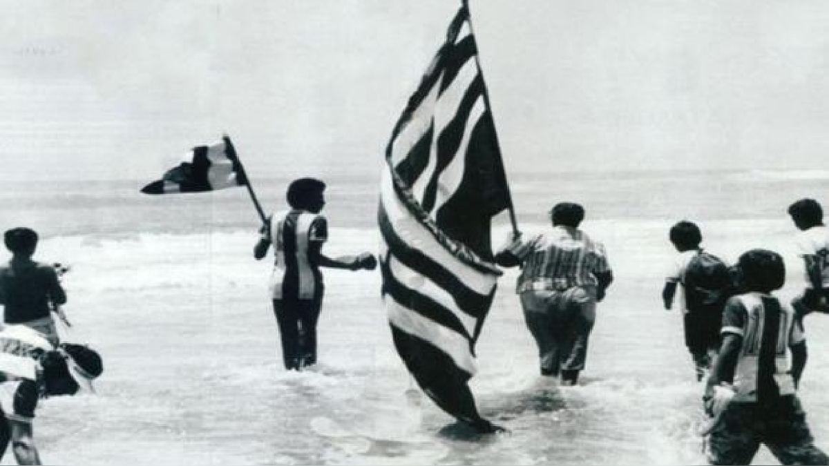 En el mar de Ventanilla se derrumbó una esperanza, en el mar de Grau descansan los hijos de la Victoria, pero ellos desde la gloria gritarán, #ArribaAlianza!