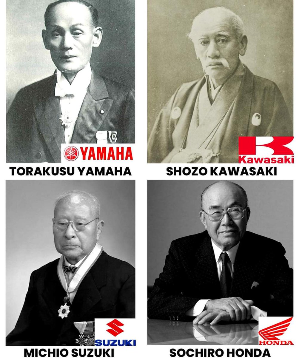 The 4 Japanese industrialists. Who is missing?