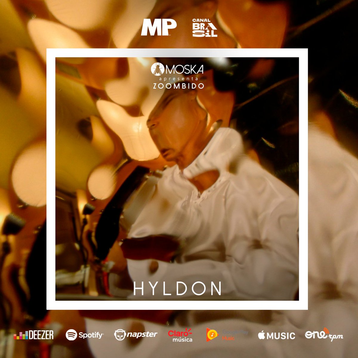 MarioPortela's tweet photo. HYLDON no ZOOMBIDO!
Disponibilizamos nas  plataformas digitais o 128º produto da série “Moska Apresenta Zoombido”,  tendo Hyldon como artista enfocado. https://t.co/VuMhixalgd
