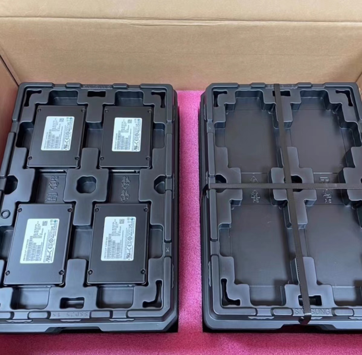 YangSophia96266's tweet image. Ready for shipping:
Samsung PM1733 MZWLJ1T9HBJR-0007C - SSD - 1.92 TB - PCIe 4.0 x4 (NVMe) Brand New. Thanks for trusting us. If there is any inquiry, pls DM me freely.

#Samsung #SamsungSSD #serverssd #EnterpriseSSD #serversolutions #serverhardware #ithardware #desktopssd