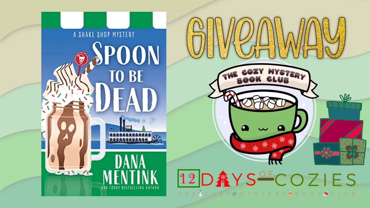 Like &amp; Retweet for Your Chance to Win an eBook Copy of Dana Mentink's Spoon to be Dead!
#12DaysofCozies <a href="/DanaMentink/">Dana Mentink</a>