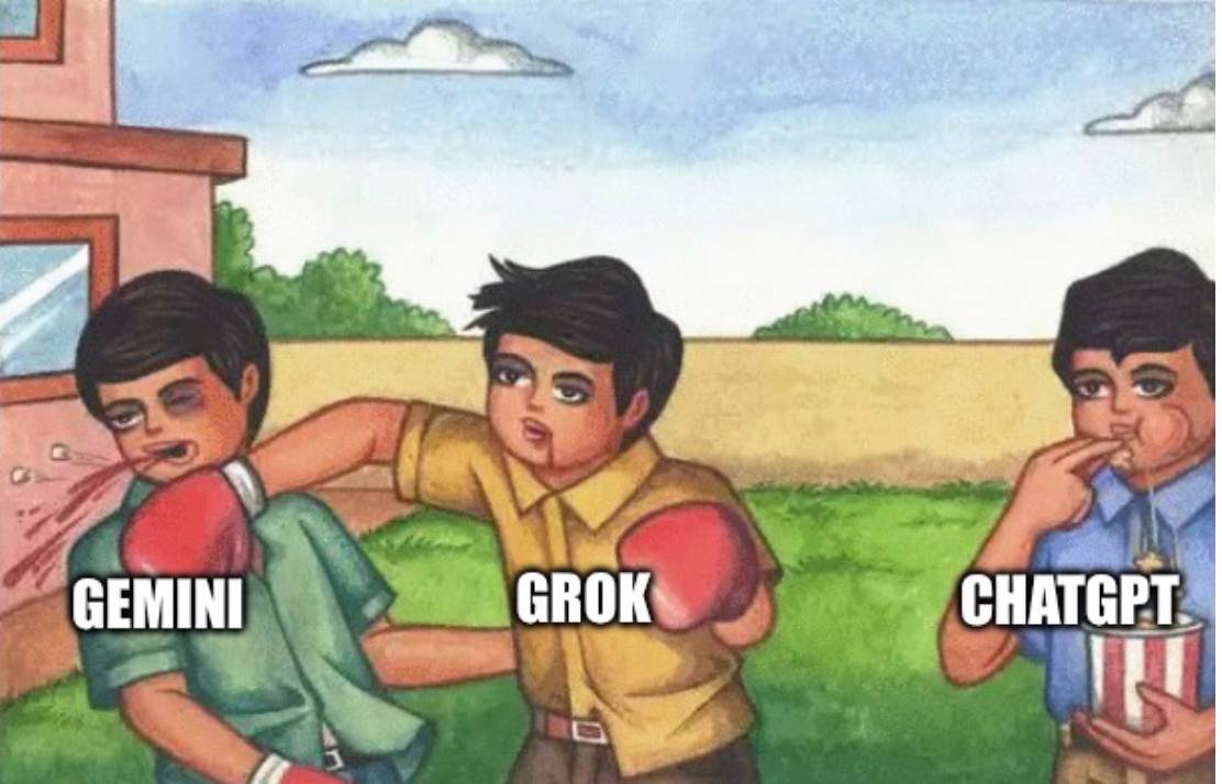 Four_FORM_'s tweet photo. Join the vote giveaway with BinaryX Ai enthusiasts! 🤖💡

30$ for 5 each.

To enter:
-Follow @binary_x 
-❤️ &amp; RT♻️
-Reply &amp; tag 2 friends 👭

Grok vs Gemini? 
Cast your vote and embrace the future of AI! 🌐🔮

#Grok #GeminiAI #AIRevolution #GameFi https://t.co/TKx0mkizaR