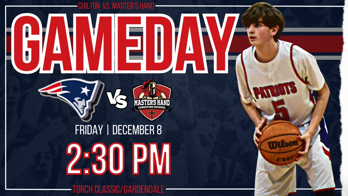 ChiltonMBB's tweet photo. We have an early start today in the Torch Classic as we look to bounce back after yesterday’s loss. https://t.co/lquYRhleRR