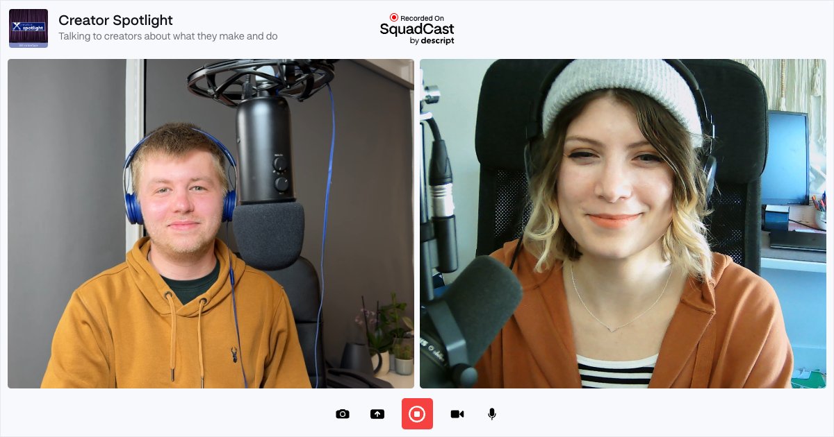 Next week on the <a href="/creatorspotpod/">Creator Spotlight Podcast</a>, I speak to the amazing <a href="/TracketPacer/">TracketPacer</a> about what she does in the networking space, the difficulty of being online and also some chat about WiFi.

Episode will be out at 6am GMT on 11th December.

Video will be available here: