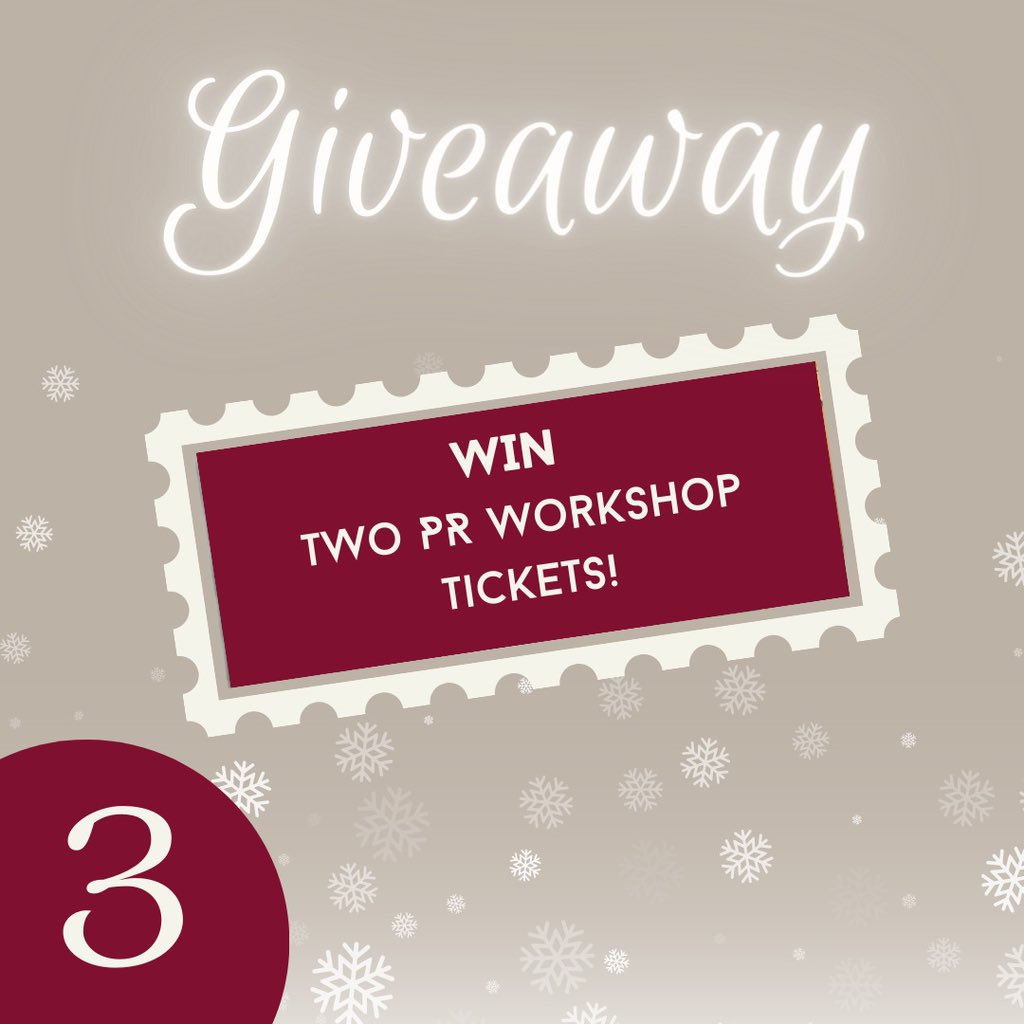 Behind door three of our #12DaysofPRMagic is the chance to #WIN two tickets to our first PR workshop in 2024!

Our ‘PR and Mastery for SMEs and Entrepreneurs’ workshop is five-star rated. 

➡️ To enter: Comment ‘PR’ on this post.

Good luck!

T&amp;Cs apply: bit.ly/12daysprmagic