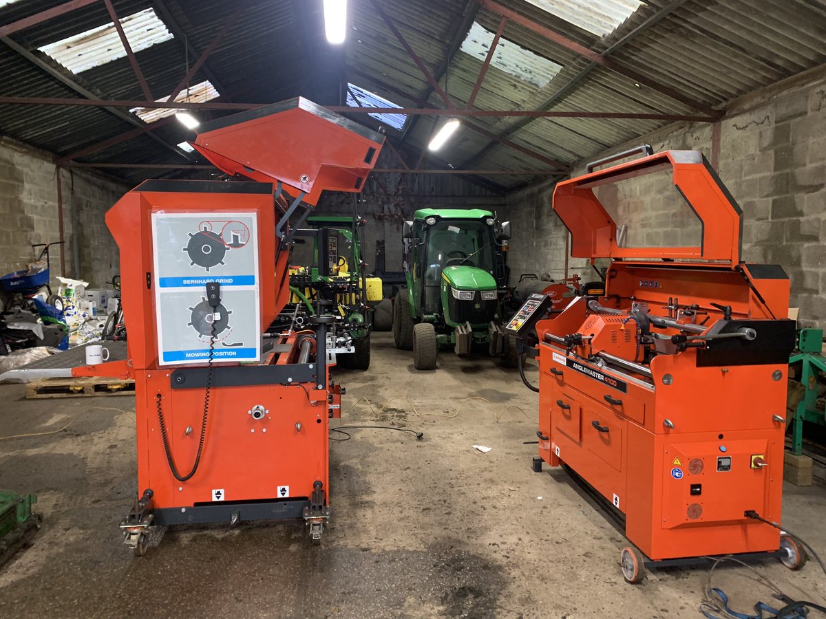 GcOrmskirk's tweet photo. Thank you to @neilhullah and @BernhardCompany for the demo today, getting some units through the grinders ready for the season https://t.co/Z2oa3H7iVN