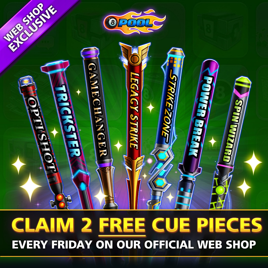 8 Ball Pool Rewards - Free Coins, Free Cue, Free Cash