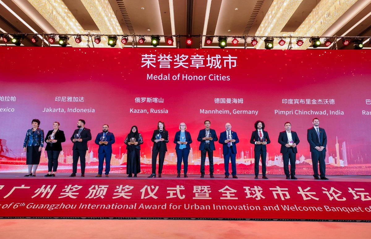 shekhardalal's tweet photo. #PCMC wins the medal of honour at the 6th Guangzhou International Award for Urban Innovation.

A proud moment for all Pimpri-Chinchwadkars and Indians, our city has been honored with the prestigious Medal of Honor at the Guangzhou International Award for Urban Innovation. PCMC's Navi Disha program, empowering women-led groups in managing community toilets, played a pivotal role in securing this accolade.
In a competition with 193 cities and regions from 54 countries, PCMC's dedication to innovation, effectiveness, and sustainable urban development stood out. This initiative not only emphasizes gender inclusion in sanitation but also highlights the success of public-community partnerships and efficient administration.
The Navi Disha initiative, championed by women's groups, showcases our dedication to inclusive and sustainable development and our commitment to transformative urban solutions.. 
I extend heartfelt thanks to all stakeholders, citizens, public representatives, and every member of @pcmcindiagovin @PCMCSarathi  for this global recognition. 
Congratulations to the entire team!

Looking ahead, we aim to amplify the Navi Disha initiative, engaging more women and tripling the beneficiaries in the coming months. 
Together, let's continue pioneering positive change!

@GuangzhouAward @PCMCSarathi @pcmcindiagovin
@SmartCities_HUA @MoHUA_India @maha_udd @HardeepSPuri
#UrbanInnovation #MyPCMC #Sustainability #SDG #nua #SmartCity #NaviDisha #empowerment #Sanitation