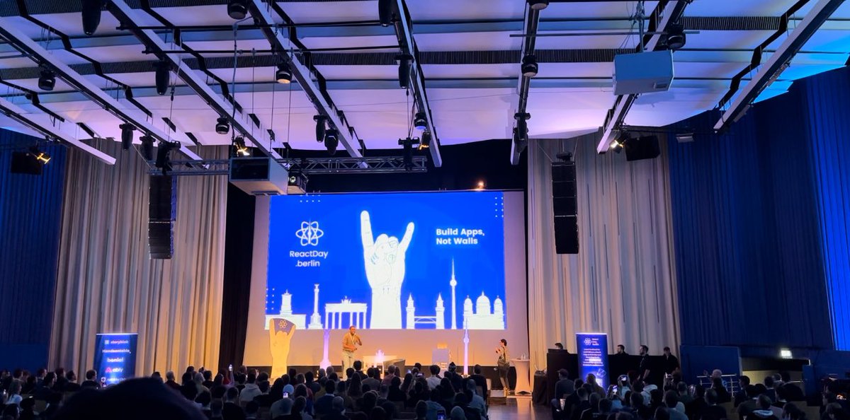 What an intro! #ReactDayBerlin