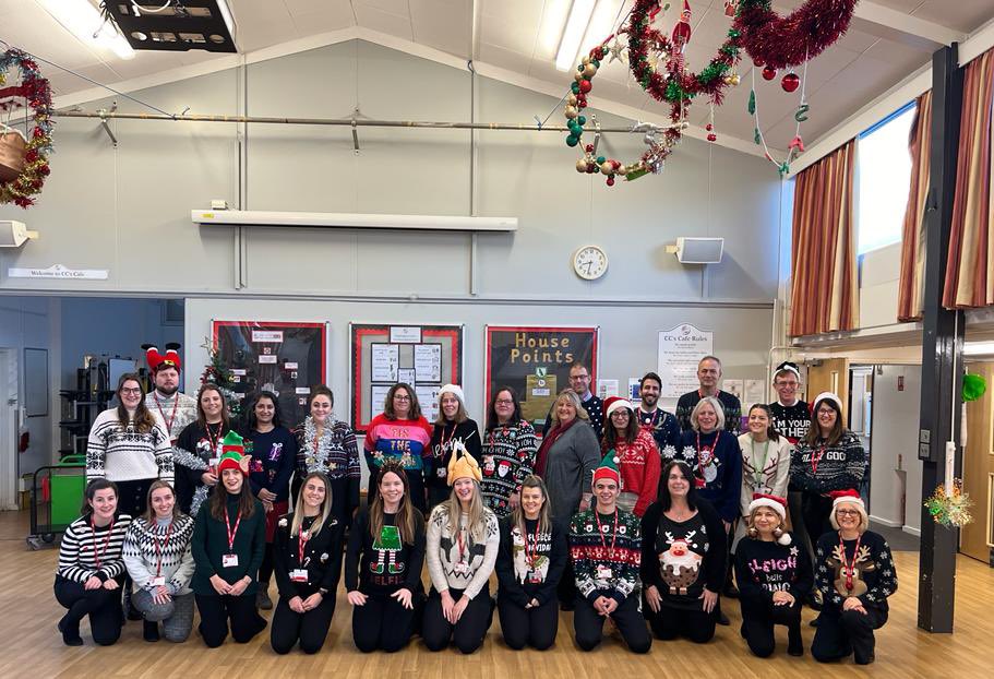 🎄Team CC are ready for Christmas Jumper Day to raise money for Save the Children! #ChristmasJumperDay2023