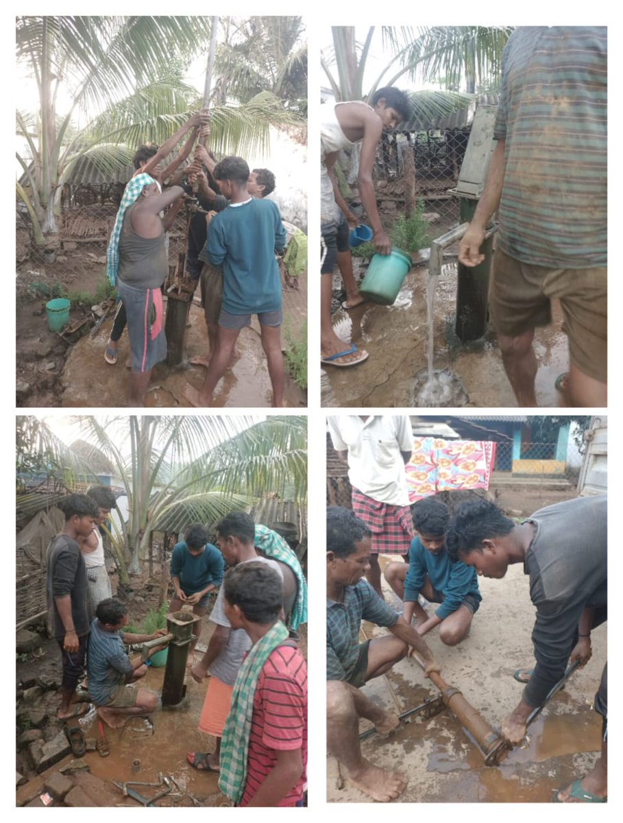 Preventive maintenance of tubewell at Durelguda village of Dudameta GP. @CMO_Odisha ,@dm_malkangiri ,@MoSarkar5T ,@PRDeptOdisha ,@zp_malkangiri