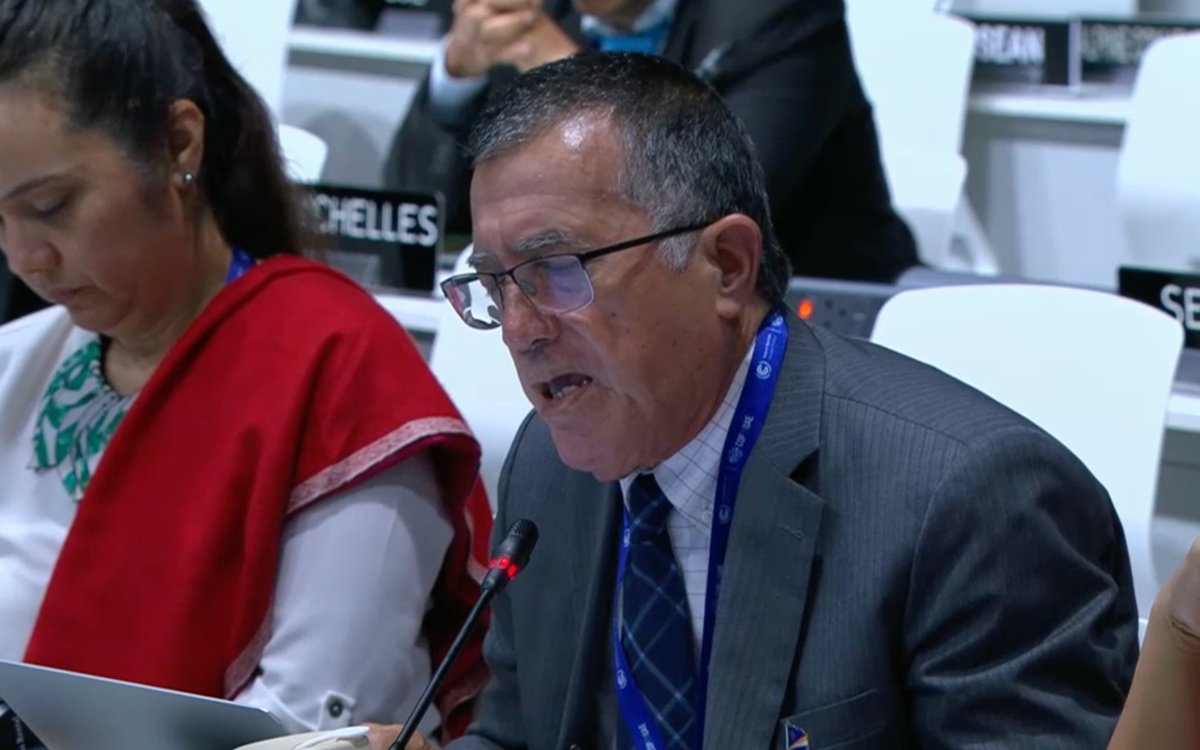 “We need to phase out #FossilFuels and subsidies that support them, including oil and gas, and not just unabated #FossilFuels, but all #FossilFuels, there can be no get out of jail free for the #FossilFuels industry.” The Marshall Islands 🇲🇭, stocktaking plenary, #COP28.