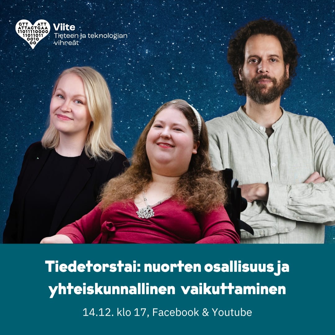 Viite - Tieteen ja teknologian vihreät tweet media