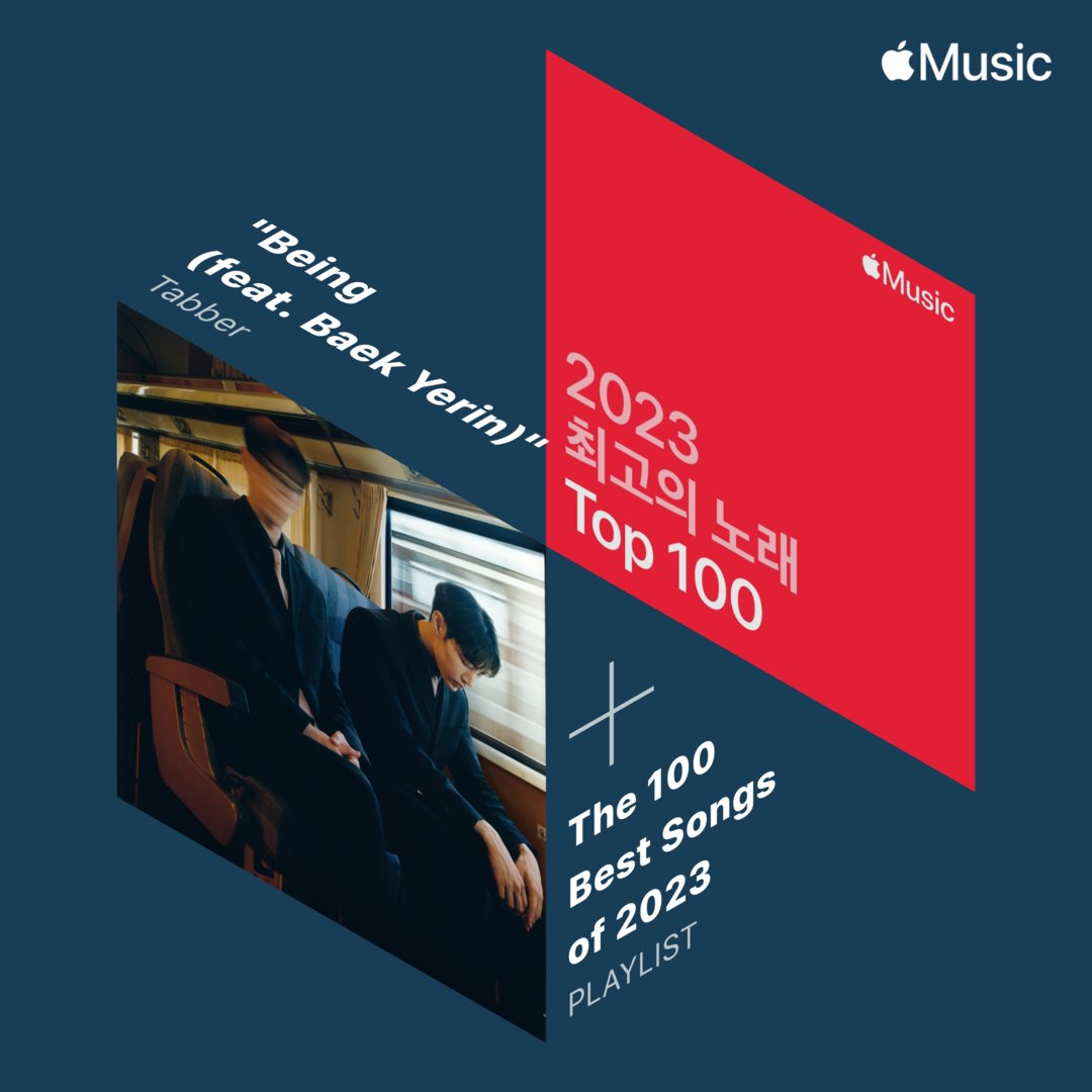 youwillknovv's tweet photo. DEAN's "DIE 4 YOU", Rad Museum's "ROCKSTAR (feat. Tabber)", Tabber's "Being (feat. Baek Yerin)" was added to the #The100BestSongsof2023 on @AppleMusic.

-

What was your best track of 2023?

Playlist link: https://t.co/HhQN010a0i https://t.co/CLTF0JBCjV