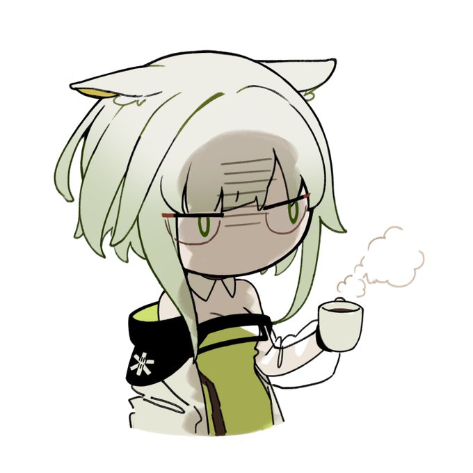 #アークナイツイカ耳フェリーン 