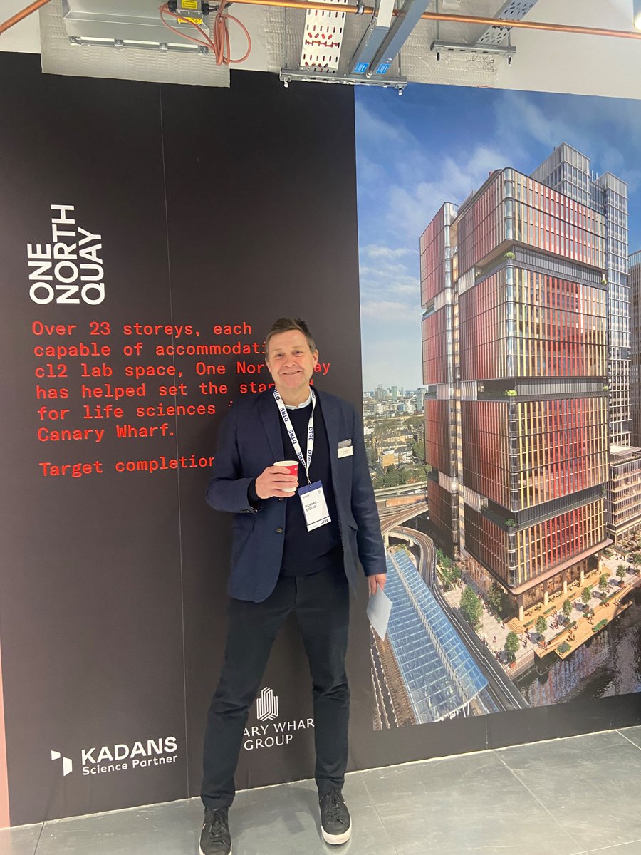 ftipropcomms's tweet photo. It was standing room only at @Bisnow’s life science winter forecast, which explored the future of investment, development &amp; tenants in the sector. It was expertly hosted by @CanaryWharfGrp &amp; @KadansScience at 20 Water Street - home to the Wharf’s life science innovation centre 🔬 https://t.co/4f1jFNUh9x
