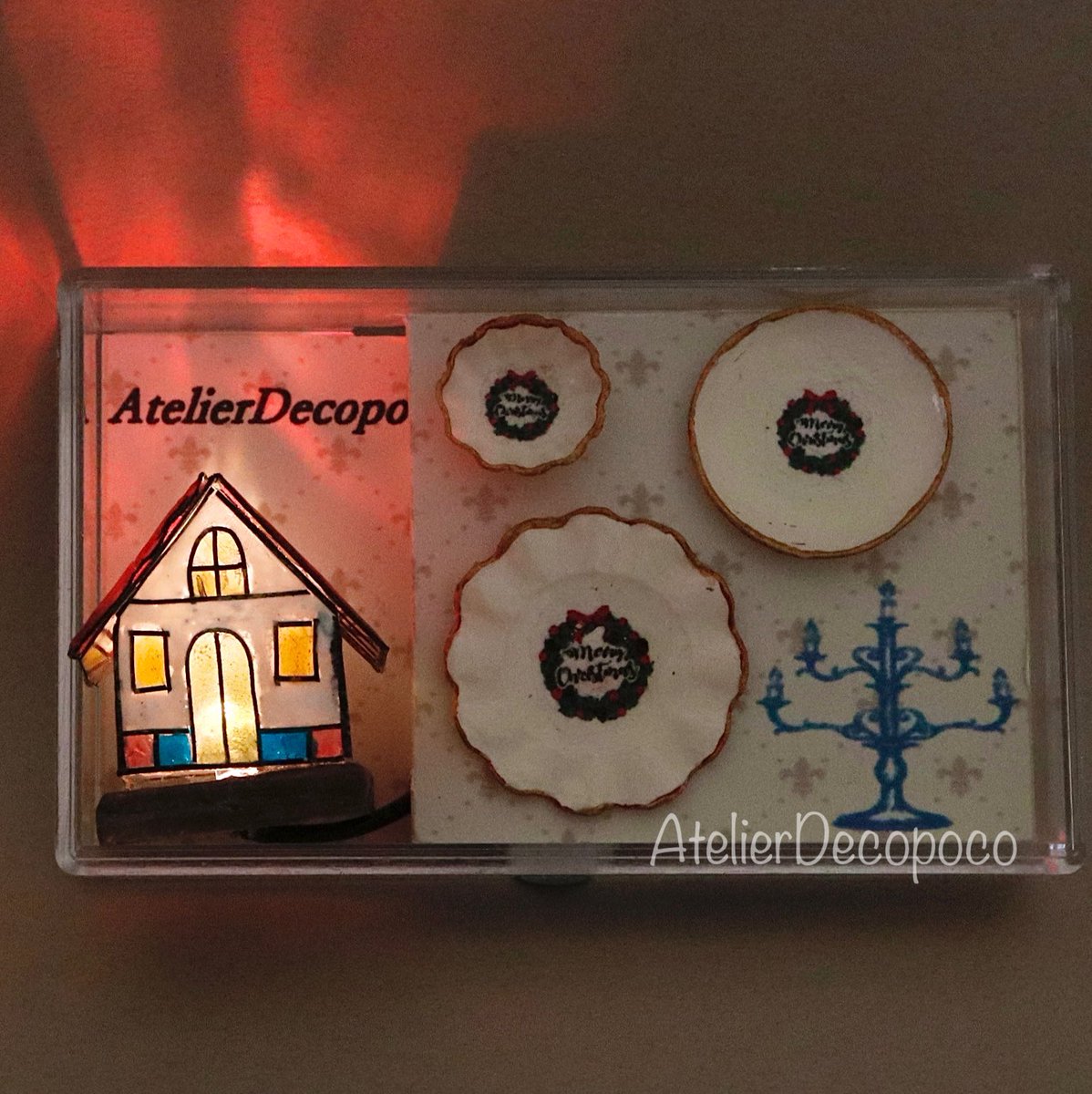 AtelierDecopoco's tweet photo. 明日からの　#ミニチュアアート展2023  にオンライン販売で参加します。販売はminneさんの方で行われます。

販売作品の一部です

よろしくお願いします❤️ https://t.co/4bNGnLwHkT