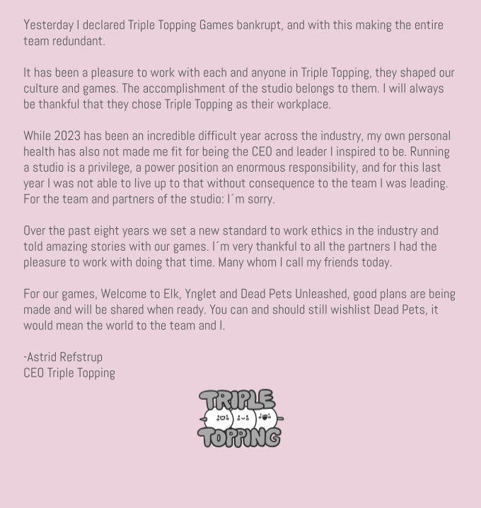 Triple Topping 🤘 Dead Pets Unleashed 🎸 tweet media