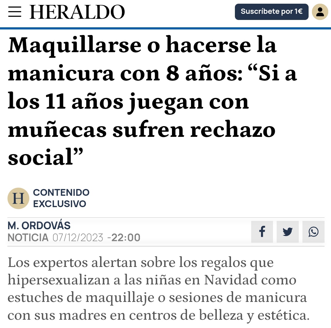 JosemaVallejo's tweet photo. Este es, muy probablemente y por muchos motivos, el titular más terrorífico que he leído en mucho tiempo. https://t.co/1wvtxjvS0a