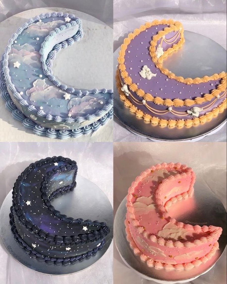 300moods's tweet photo. crescent moon cakes 🌙 https://t.co/QNNrPG9DL7