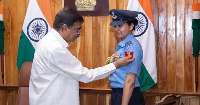 #ManishaPadhi, an #IndianAirForce officer, has been selected as the country's first woman Aide-de-Camp
