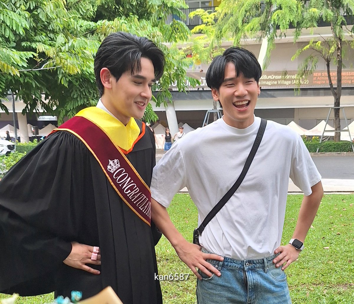 kan6587's tweet photo. ป้อป&ปิง...ถ้าได้เล่นเป็นเพื่อนกันสักเรื่อง คนจะฮาแน่😄
#Popptr #PingObrnithi
#GraduationDayWithPopptr https://t.co/lvoVwZ0NgM