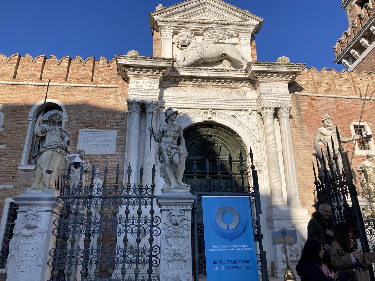 Kunio Mikuriya (@kuniomikuriya) on Twitter photo Delighted that my final Policy Commission delivered a positive outcome for the future of <a href="/WCO_OMD/">World Customs Organization</a> . A heartfelt thanks to Italian Customs and Monopolies Agency for organizing this wonderful event in Venice. And many thanks to Guardia di Finanza and Italian Navy. Delighted that my final Policy Commission delivered a positive outcome for the future of <a href="/WCO_OMD/">World Customs Organization</a> . A heartfelt thanks to Italian Customs and Monopolies Agency for organizing this wonderful event in Venice. And many thanks to Guardia di Finanza and Italian Navy.