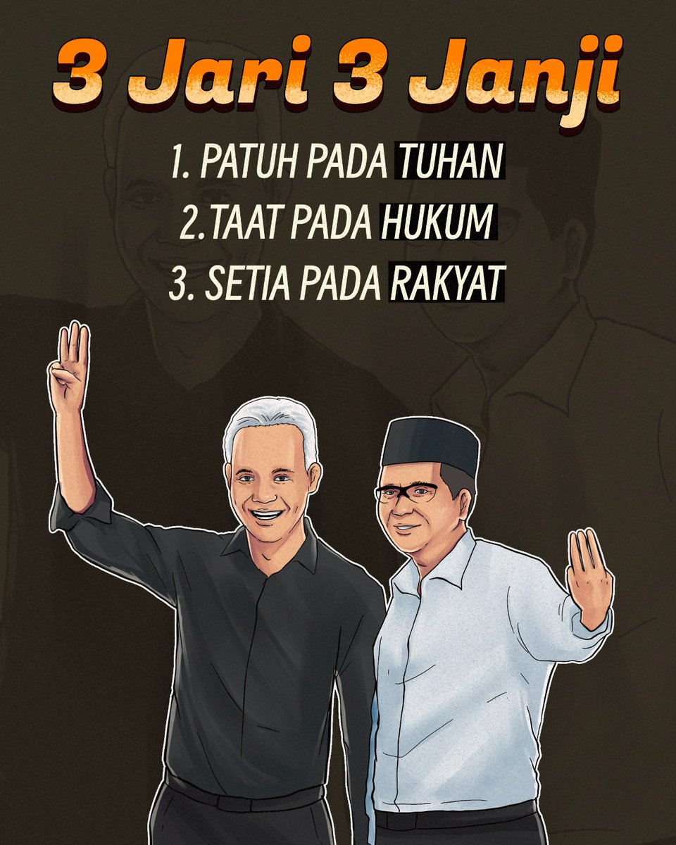 Memenangkan Ganjar ~ Mahfud Sama  Artinya dgn Memperjuangkan Demokrasi dan Konstitusi
Karena dalam Proses Pencalonannya Tidak Menciderai Hukum dan Undang-Undang 
✊✊🇮🇩🇮🇩🤟🤟