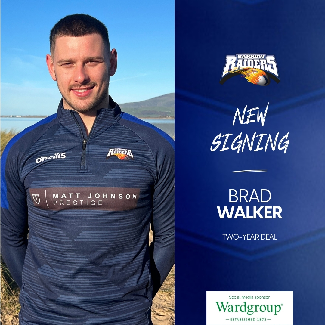 BarrowRaiders's tweet photo. He's here and he's perfect! ✍️🔥

We are excited to confirm the signing of Barrow's own @_BWalker13 on a two-year deal ahead of the 2024 season.

Full story: https://t.co/JHGMtjfnox https://t.co/aMBJEOgDyX