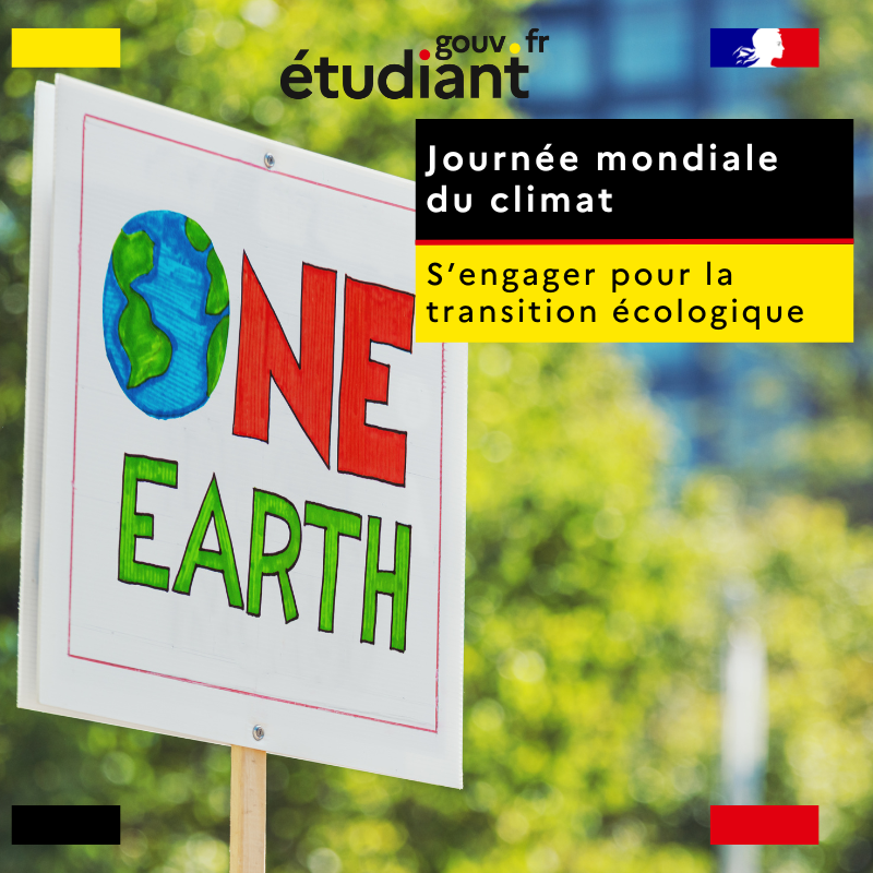 Etudiant.gouv (@etudiantgouv) on Twitter photo 📢Journée mondiale du climat 🌡️| Envie de s’engager pour la transition écologique durant vos études ? C’est possible ! Associations, <a href="/ServiceCivique/">Service Civique</a>, stage, formation… On vous dit tout ici 👉swll.to/rB28E
Cc <a href="/Ecologie_Gouv/">Ministères Territoires Écologie</a> @le_RESES 📢Journée mondiale du climat 🌡️| Envie de s’engager pour la transition écologique durant vos études ? C’est possible ! Associations, <a href="/ServiceCivique/">Service Civique</a>, stage, formation… On vous dit tout ici 👉swll.to/rB28E
Cc <a href="/Ecologie_Gouv/">Ministères Territoires Écologie</a> @le_RESES