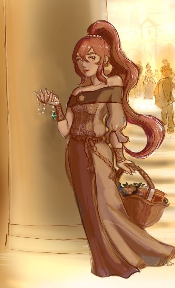 Marcat37328081's tweet photo. Anna💐✨ #firemblem #illustlation #fireemblemanna https://t.co/wR5aiB9jLb