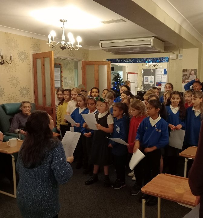 Both our choirs have really shown their community spirit this week singing in care homes. Bringing the festive cheer to important members of our community! #TABisFAB