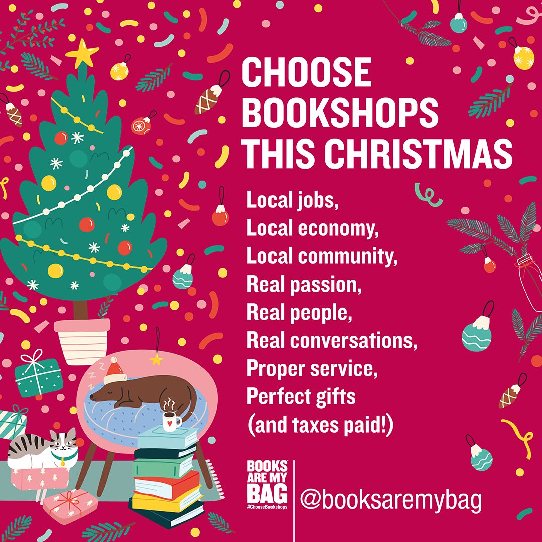 Choose bookshops this Christmas 😍🎅🎄 You can help support a local business, local economy, and local community by shopping at independent bookshops this Christmas! Pop into Books at One to see all the great gifts we have 🎁