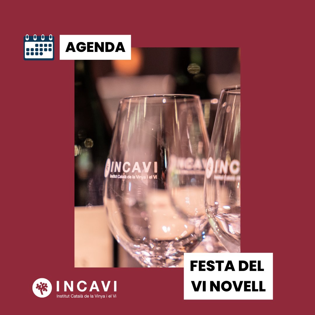 🗓️ #AGENDA: 🍷 Aquest dissabte 9/12 torna la Festa del #ViNovell als jardins del Palau Robert de Barcelona amb el suport de l'#INCAVI. Una oportunitat excel·lent per degustar els vins novells d'aquest any 2023. Trobareu tots els detalls a la pàgina catalanwines.com