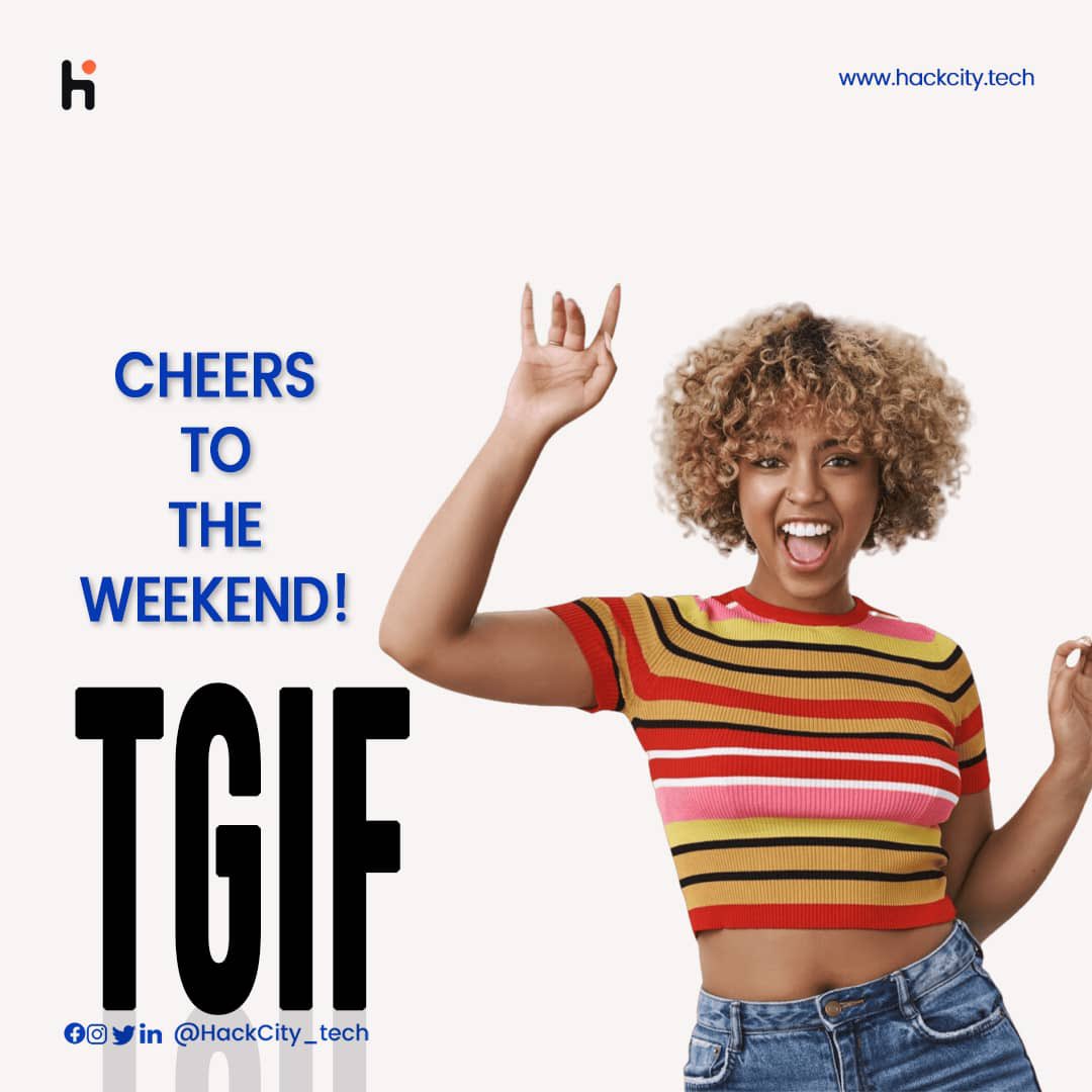 HackaBlock's tweet photo. Cheers to the weekend!π₯
#TGIF #HackCity #HackCityTech https://t.co/3ahrBkrgaw