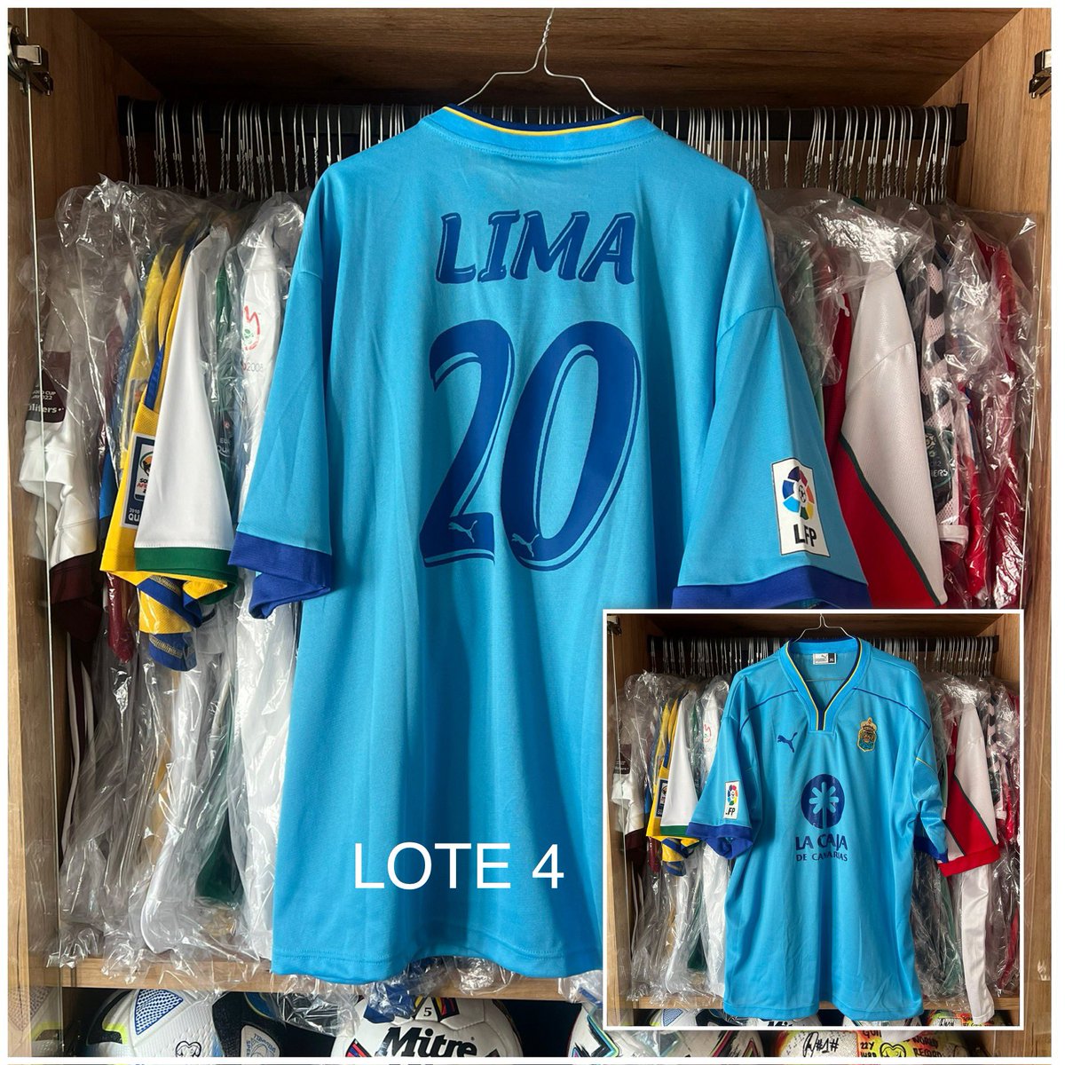 Buenos días, aquí os dejo los 4 lotes para que pujéis por ello ⚽️🇮🇨💙💛, lo que se recaude irá para <a href="/pequevaliente/">Fundación Pequeño Valiente Cáncer Infantil</a> &amp; <a href="/asenecan/">Asenecan - Enfermedades Neuromusculares - Canarias</a> 🧒🏻👧🏻🇮🇨💪🏻 He añadido una de mis camisetas de la temporada 02/03 pq la causa lo vale 😉 Podéis ir haciendo oferta x aquí o por mi instagram <a href="/ildelima6/">Ildefons Lima Solà 🇦🇩</a> 😘