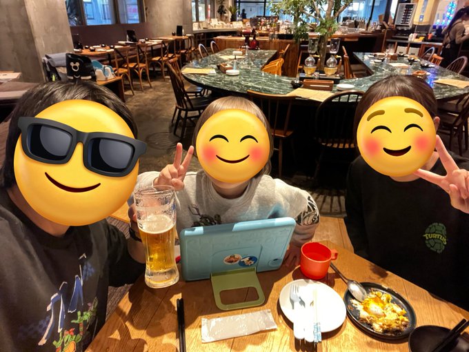 「レストラン 座る」のTwitter画像/イラスト(新着)
