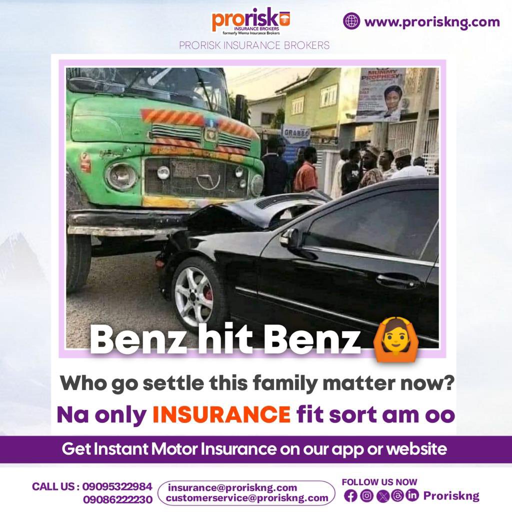 Family Feud: When Benz Hits Benz. Only Insurance Can Sort This Family Drama 😁😁😁

proriskng.com

#comprehensiveinsurance #motorinsurance