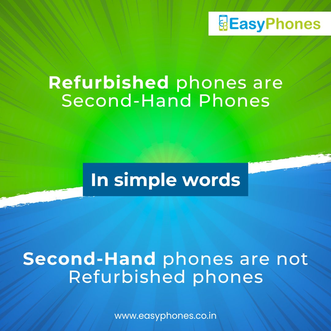 EasyphonesInfo's tweet photo. Quality renewed, not just reused. Discover the difference between refurbished excellence and second-hand uncertainty. 📱✨
#renewedphones #qualitycheck #renewable #EasyPhones #refurbishedphones #techdeals #mobiles #tech #smartphone #refurbished #mobiletech #gadgets https://t.co/8DnLQY5go3