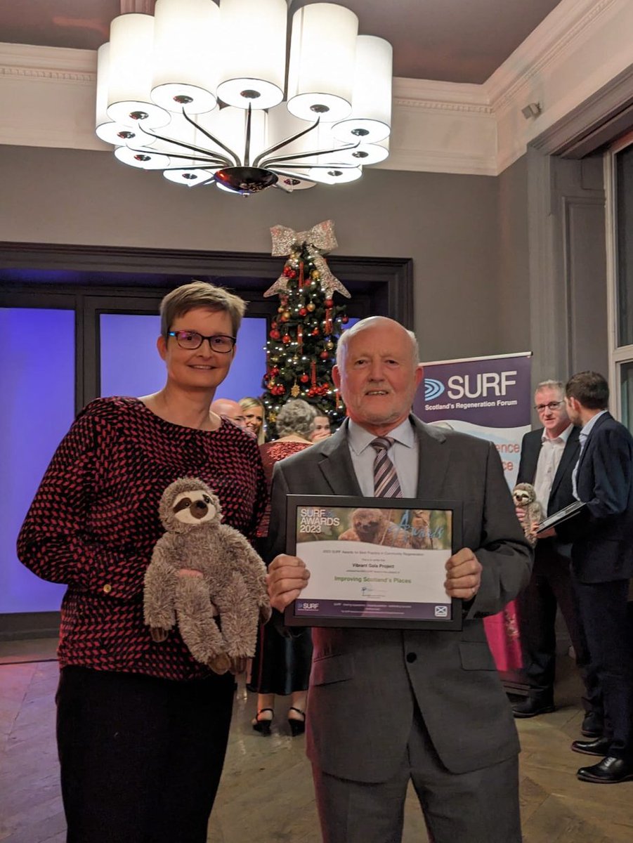 The Vibrant Gala Plan has just won the Improving Scotland's Places Award at this year's SURF Awards.

Congratulations to all involved. #LoveGalashiels