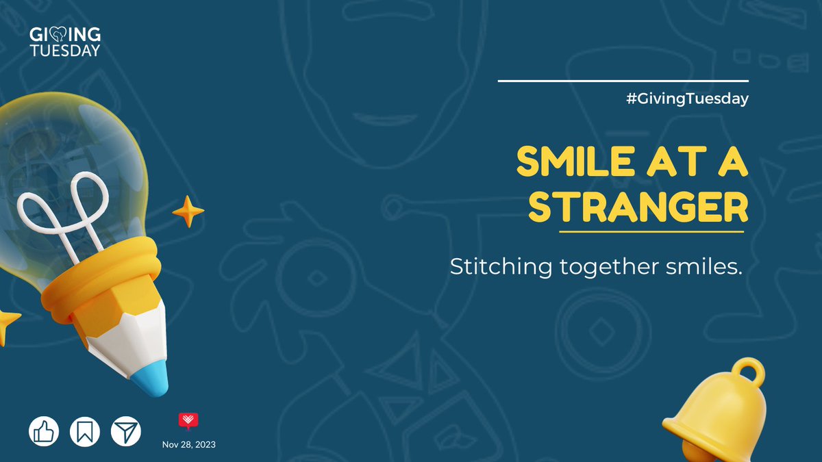 Spreading joy  one smile at a time 😊. Give a smile to strangers you meet. Brighten their day☺☺
#GivingTuesday #GivingTuesday2023 #OrdinaryExtraordinaryGenerosity #GiveToday #DailyGiving #Generosity #Kindness #UbuntuGiving