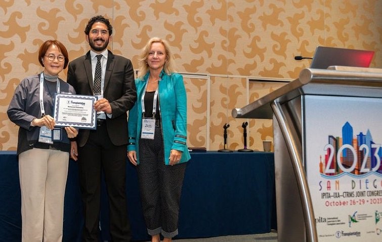 At the 2023 IPITA-IXA-CTRMS Joint Congress in San Diego, Dr Mohamed Elzawahry was announced as one of the successful recipients of a TTS Scientific Congress Award. Congratulations Mo! 👏

👉 nds.ox.ac.uk/news/dphil-stu…