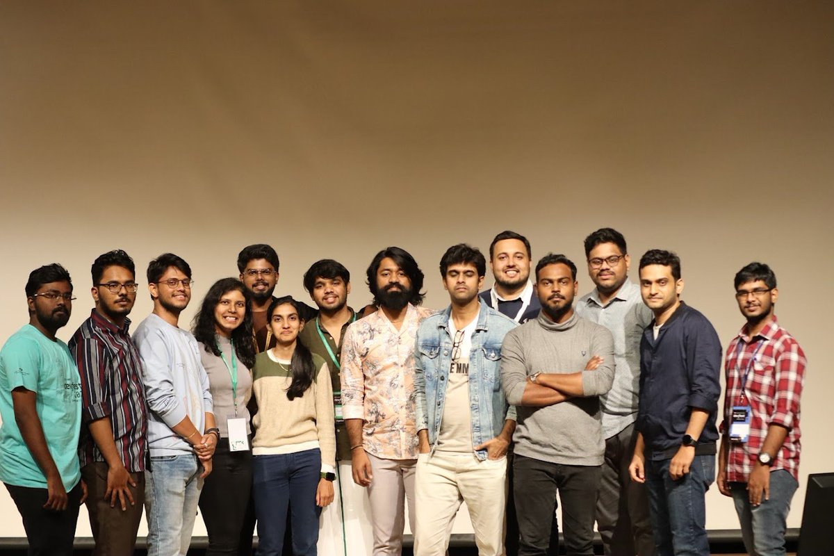 #DevfestChennai2023 What a glorious conference

@gdgchennai and <a href="/wtmchennai/">WomenTechMakers Chennai</a> have a decade of legacy to live up to, but despite that, every generation of volunteers never fails to amaze me

1/2 👇🏻