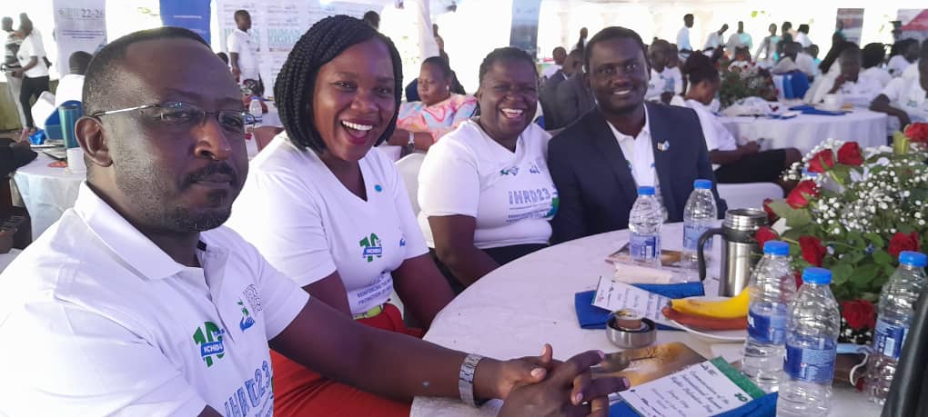 Celebrating the international Human Rights Defenders Day in Jinja City #togetherwedefend @NCHRD_UG @EarthUga  @SpireJim @CommunitiesOrg @janepherlove