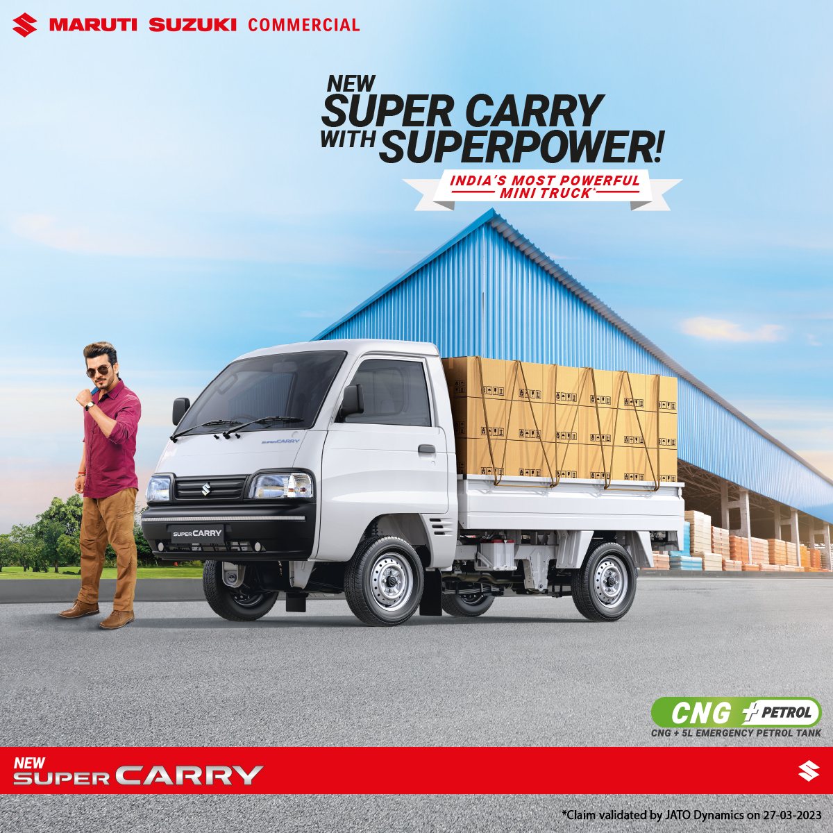 With an unbeatable combination of strength and dependability, the Super Carry effortlessly tackles challenging terrains and carries heavy loads with ease.
#MarutiSuzukiSuperCarry #NewSuperCarry
#TyoharonKaSuperPower #SuperPowerofFestivities
youtube.com/watch?v=4q9y0N…