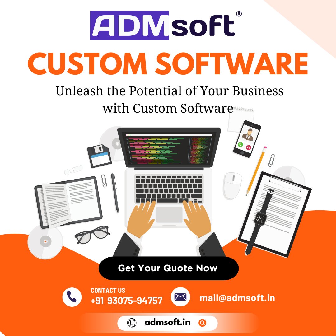 TheADMsoft's tweet image. Imagine a software solution that anticipates your needs and automates tasks. We help businesses unlock their full potential with custom-built software.
#customsoftwareservices #softwaredevelopment #customprograms #customcoders #softwareengineering #it #customsolutions #pune