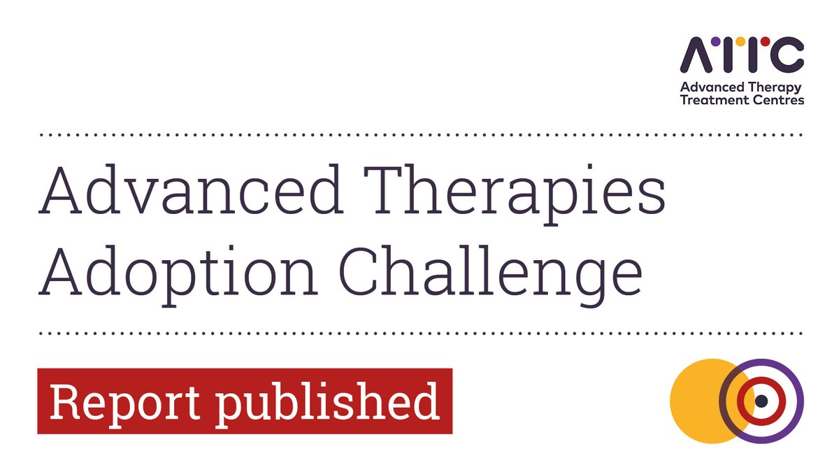 In Oct influential, knowledgeable and experienced minds met @RoySocMed in London to discuss barriers and develop solutions to the UK Advanced Therapies Adoption Challenge Read the report theattcnetwork.co.uk/network/attcs-…