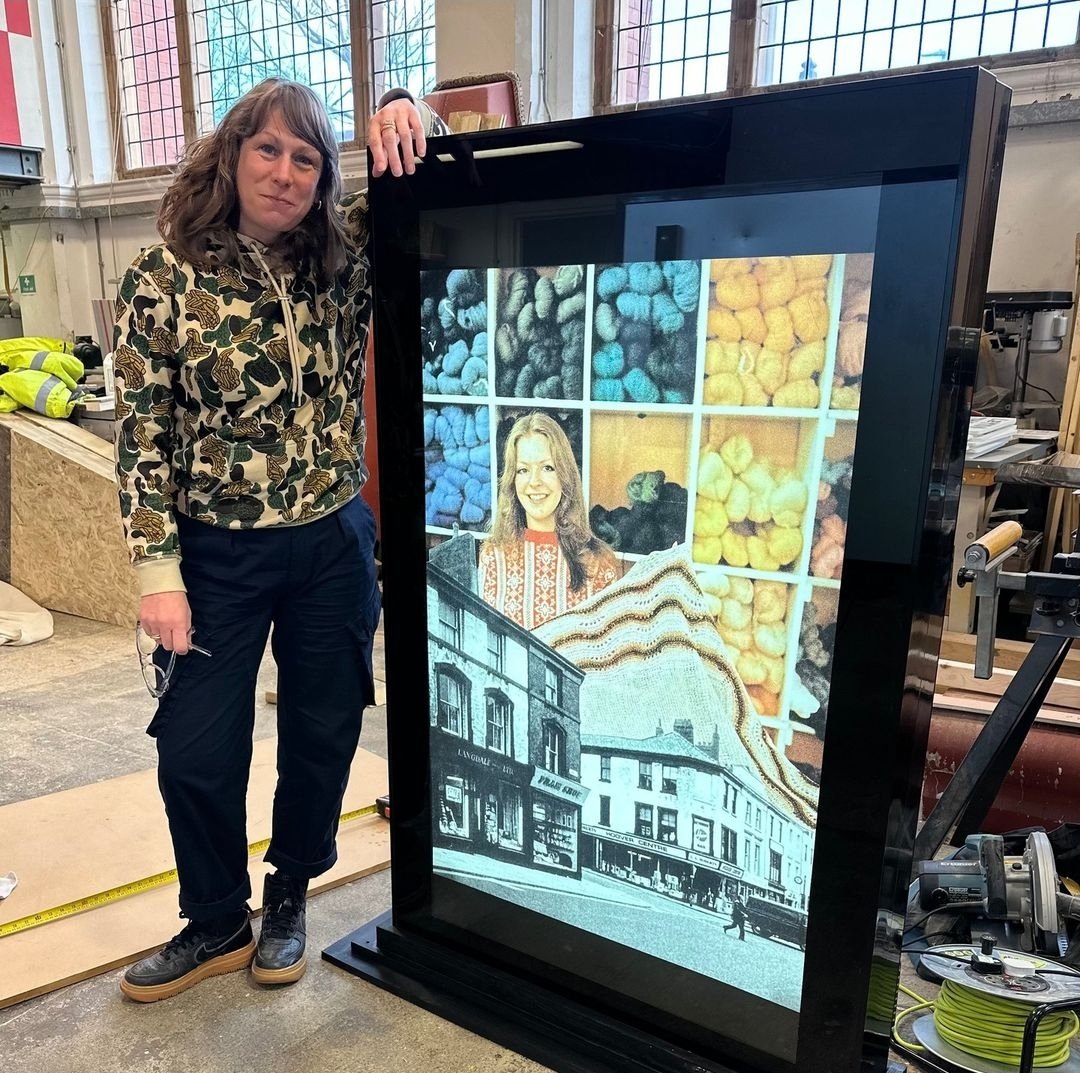 TONIGHT 6.30- 8.30pm Barrow Town Hall! Here’s a sneak peak of @Art_Gene artist in residence Sarah Hardacre Lost Shops lightbox exhibition, supported by @BarrowFull, revealing the stories of the lost shops on Duke Street, part of Barrow’s @HistoricEngland Re:discover Barrow HSHAZ